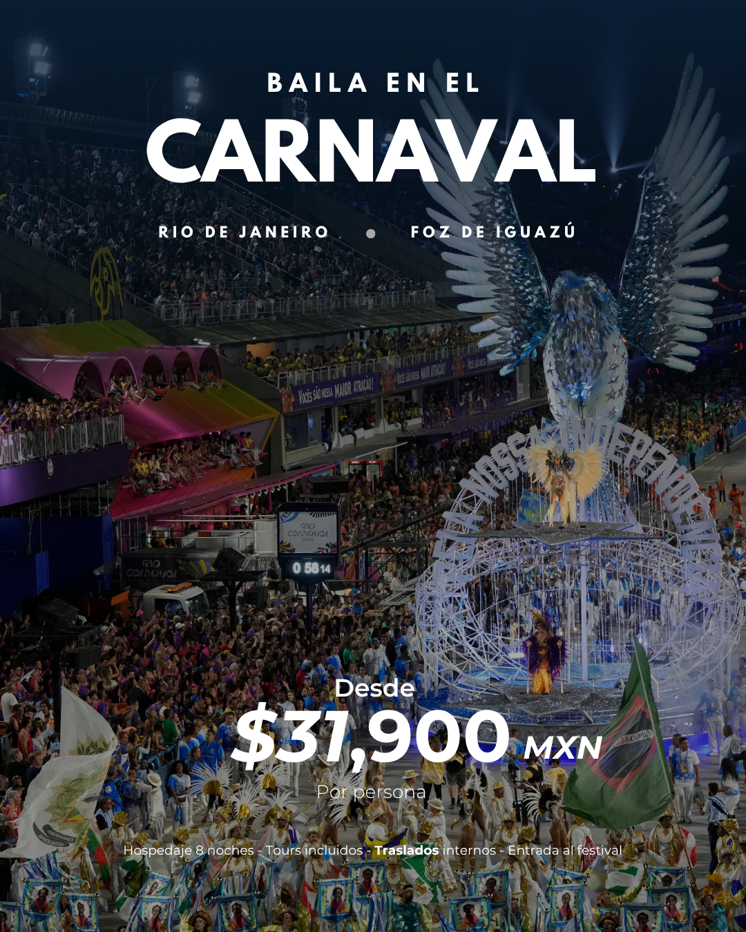 ¡Descubre Brasil en 9 días!