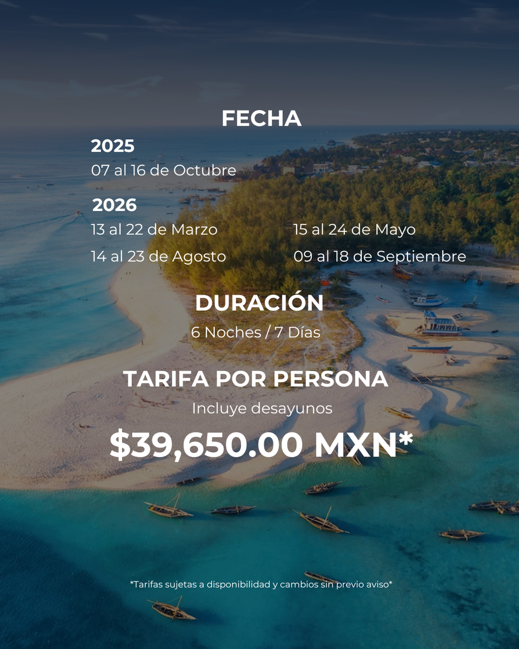 ¡Vive África en 2025 y 2026 con todo incluido!