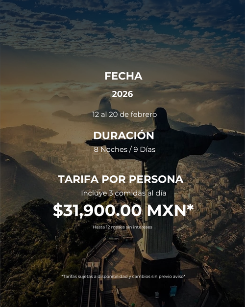 ¡Descubre Brasil en 9 días!