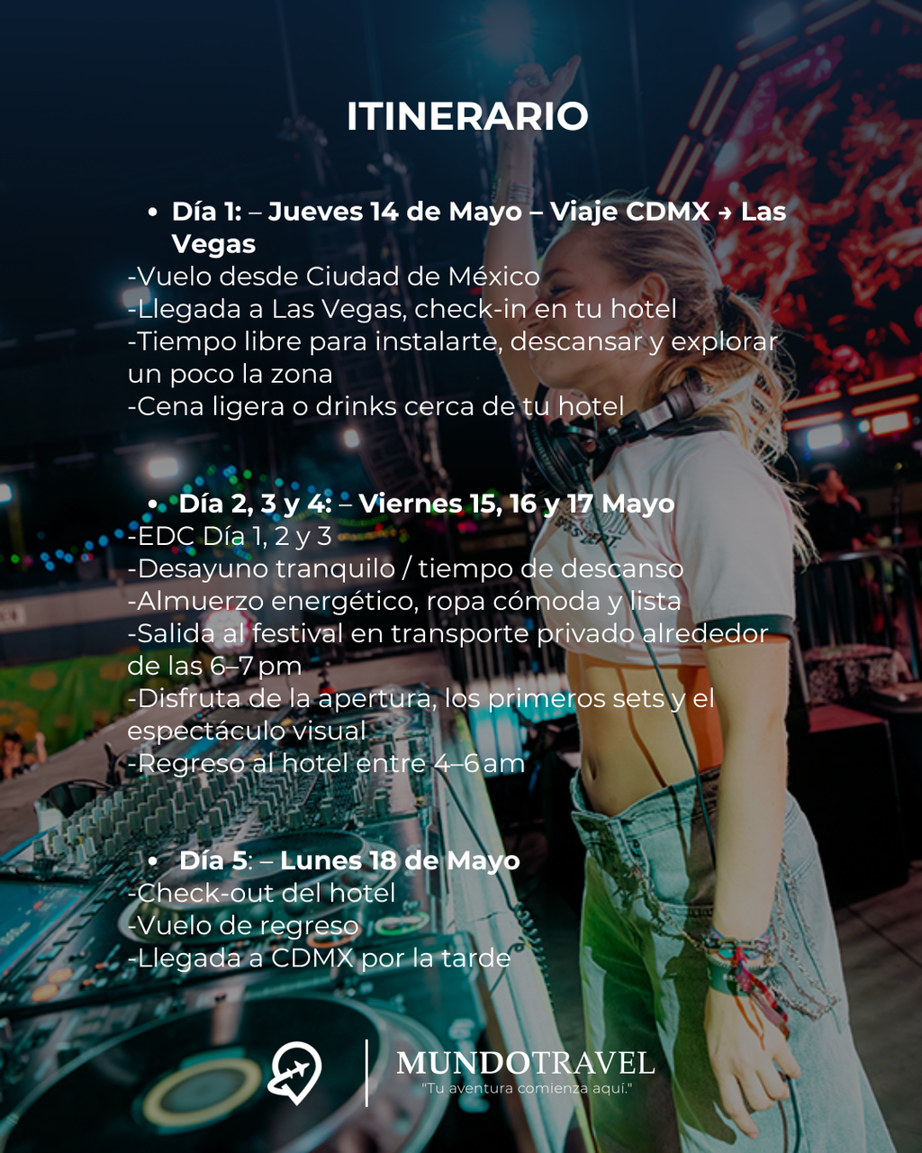 ¡EDC Las Vegas 2026 está por encender el desierto!