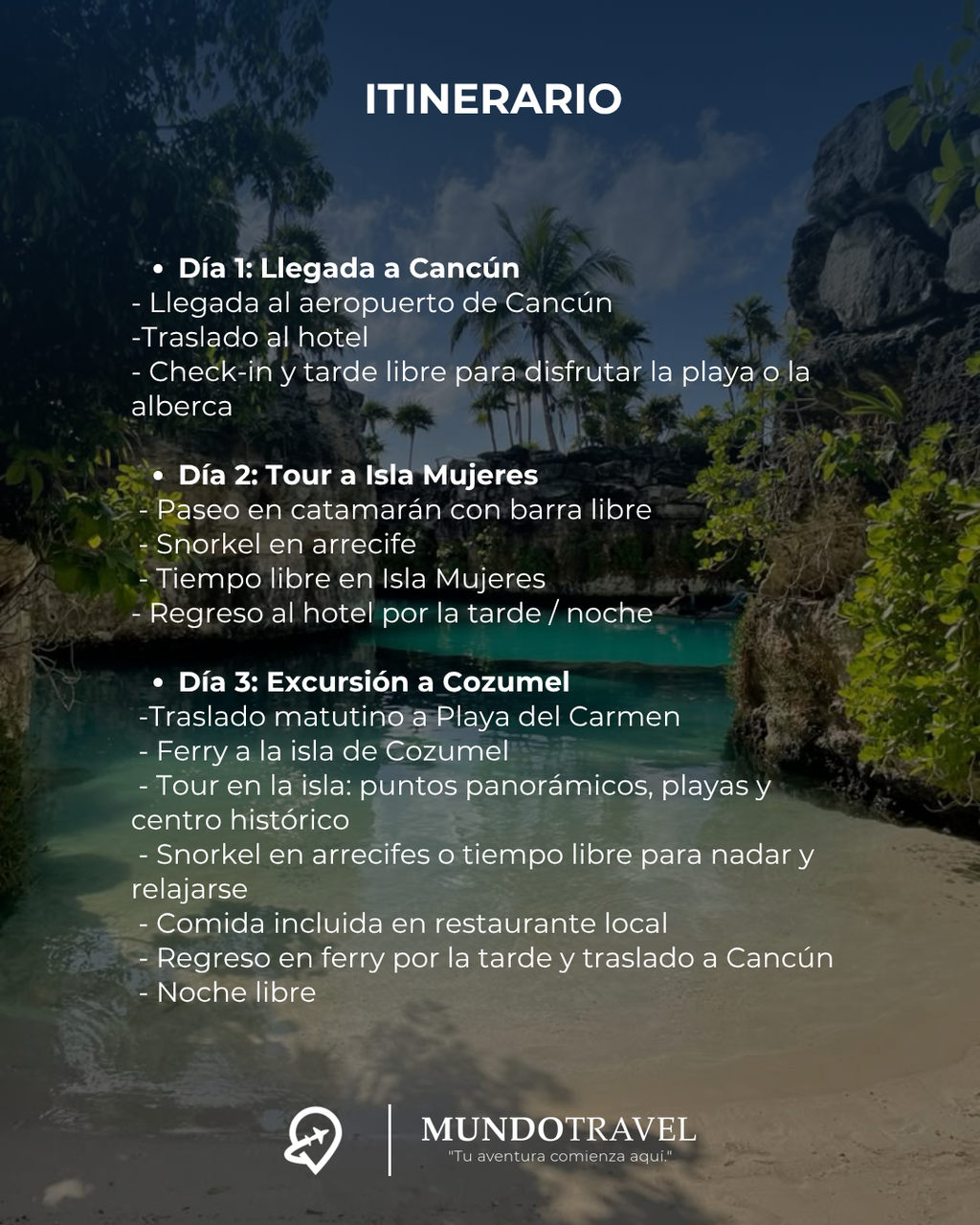 ¡Cancún te espera con todo incluido!