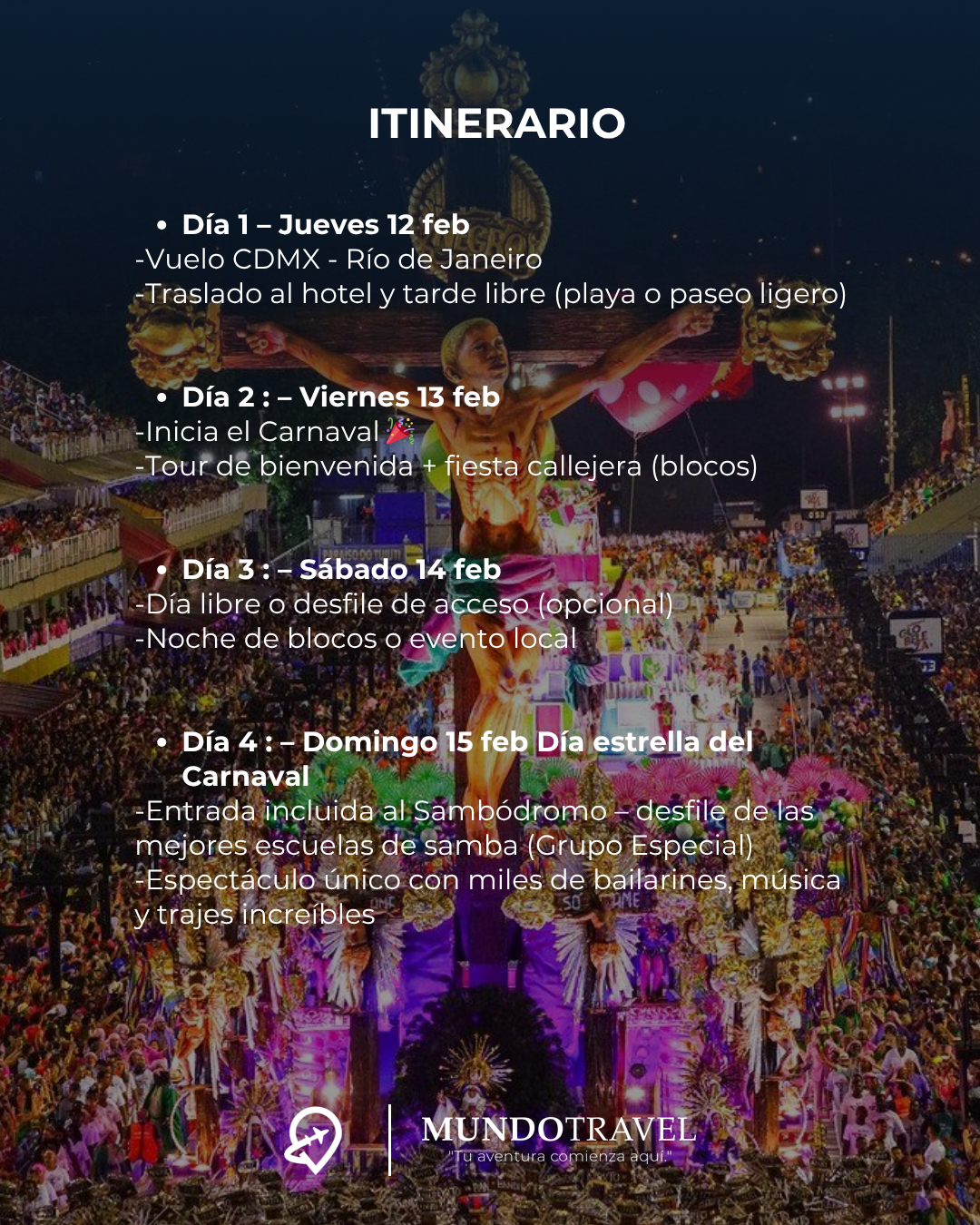 ¡Descubre Brasil en 9 días!